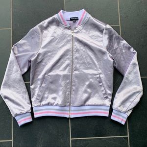 american apparel shiny track jacket retro/vintage
